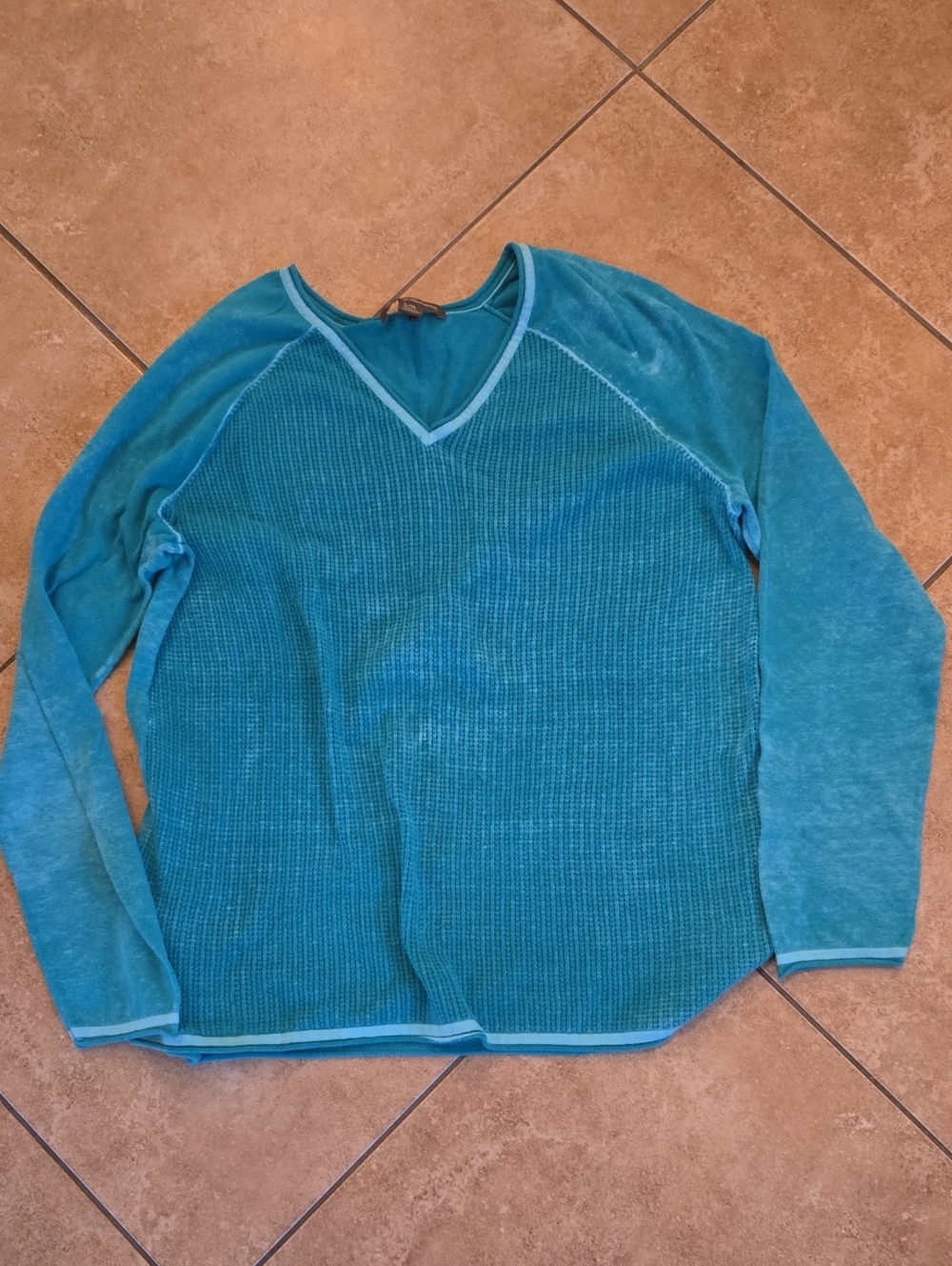 Tommy Bahama Womens Teal Sweater L